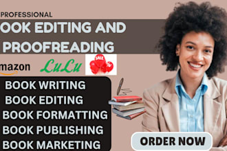 be your professional copy edit proofreading book editor