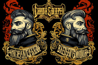 make old school or traditional style tattoo logo design