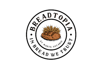make delicious sustainability fresh new logo for breadtopia