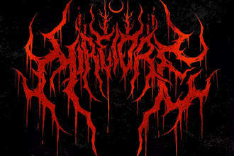 design your black, slamming, brutal, death metal logo