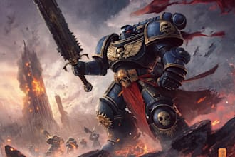 make your favorite warhammer 40k character