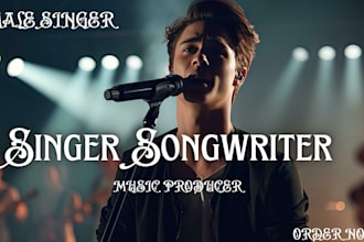 sing christian songs, gospel choir jingles, rap or ghostwrite lyrics