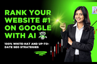 rank your website top of google with ai