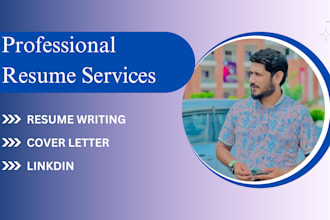 write professional resume writing, CV and cover letter