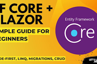 build blazor webassembly apps with apis in dot net 9 core and entity framework
