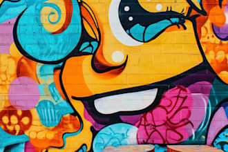 design graffiti designs, murals and wall arts