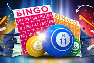 create amazing interactive bingo game flash cards crossword bingo website design