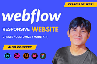 customize, maintain, redesign your webflow website