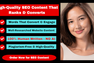 write powerful website content as your SEO copywriter