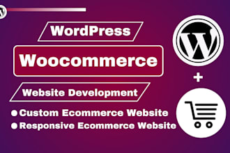 do wordpress elementor woocommerce website development fix errors