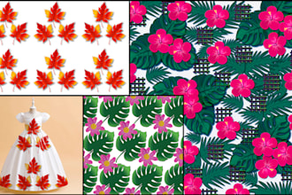 design awesome patterns for textile fabric