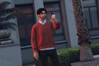 make professionally your personal gta v ped from the beginning