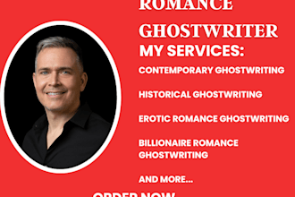 ghostwrite entertaining, original romance stories