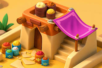 design 3d game environment and level design for unity unreal