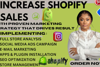 promote shopify store, setup ads campaign, social media set up, paid ads