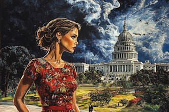 do unique quality political cartoon art for you