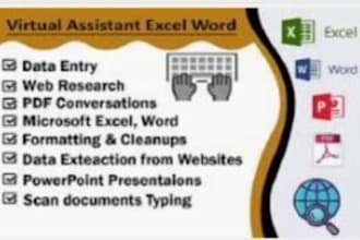 excel data analysis and reporting services