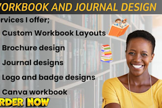 design and redesign a book cover, workbook, ebook, printables using canva