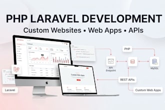 website development and be your devoted PHP backend developer
