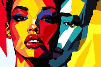 create your photo into awesome wpap pop art