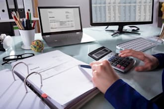 do accounting, financial reporting, book keeping, costing