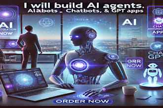 build ai agents, ai chatbots, chatgpt powered solutions
