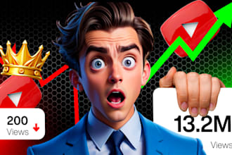 design attractive clickbait youtube thumbnail  eye catching