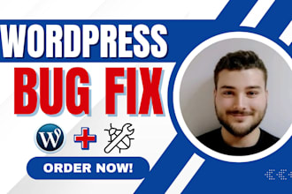 fix wordpress issues bug critical error, elementor pro, divi website expert help