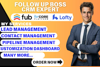 do real estate crm setup kvcore chime lofty crm workflow follow up boss campaign