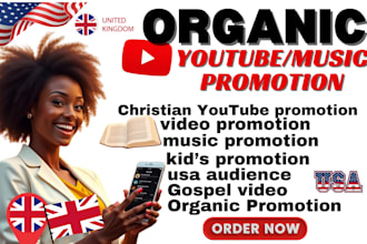 professional christian youtube video promotion channel promotion music prom0tion