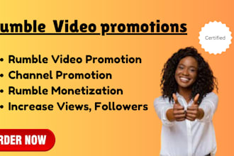 do organic rumble video promotion, rumble video channel marketing, rumble