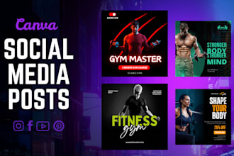 design social media posts and canva templates to enhance your brand