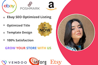 do ebay listing, ebay product listing, ebay SEO listing, ebay lister