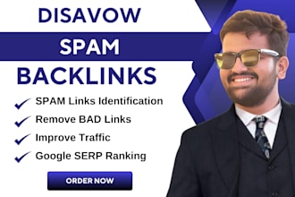 remove toxic backlinks, disavow spam links, and recover google penalty