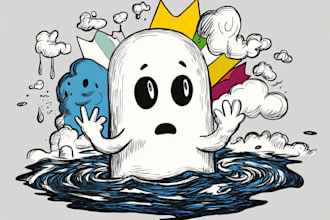 draw doodle art illustration designs on any topic