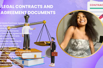 write legal contracts and agreement documents