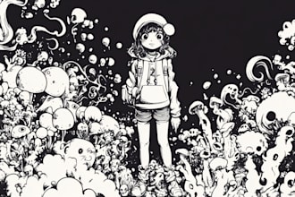 draw and design a doodle art for you