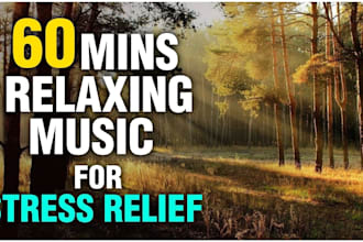 compose relaxing music, meditation, piano, yoga, sleep music and ambient music