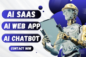 build ai saas chatbot, ai saas web app, ai saas app, ai saas website