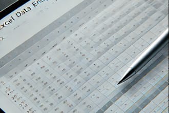 do data entry, expert typing and data collection
