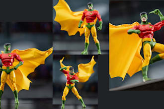 model 3d action figure,3d articulated action figure, 3d object for 3d printing
