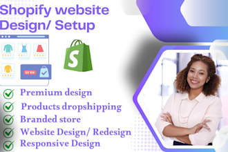 do clone shopify, dropshipping store website design, redesign revamp shopify