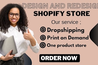 design shopify redesign shopify store shopify dropshipping shopify website