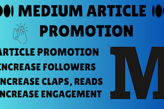 promote your medium article and share your insight