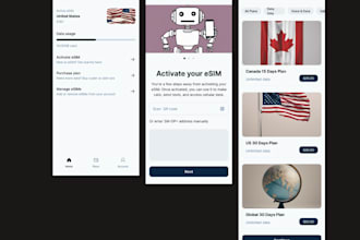 develop temp number app esim app, virtual phone number provider app and website