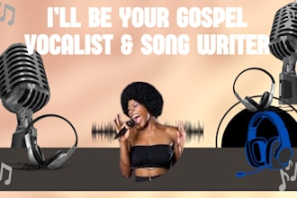 be your female gospel singer songwriter, christian vocalist, soulful music