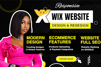 build wix website redesign, wix website design, wix website redesign wix website