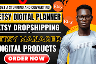 etsy digital planner etsy shop dropshipping etsy shop manager digital products