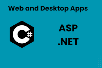 build desktop and web apps using c sharp and dot net