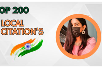do top 200 indian local citations and business directories